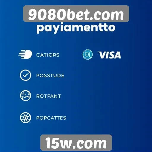 Métodos de pagamento aceitos no 9080bet